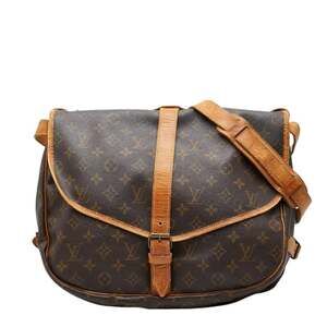 Louis Vuitton Saumur Handbag Canvas 35 #266718L75B